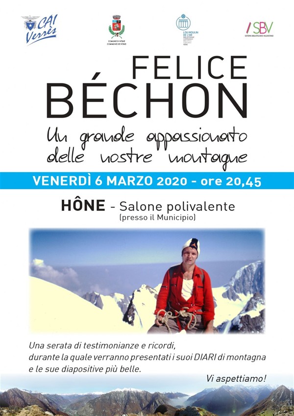 RINVIATA SERATA SU FELICE BECHON.