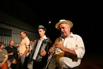 I musicanti rallegrano la festa