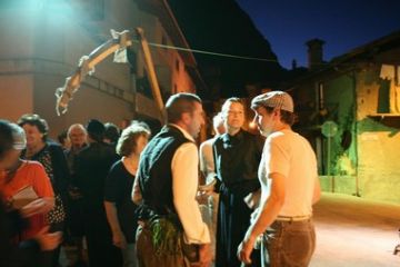 Les faucheurs: hanno accompagnato il pubblico alla festa