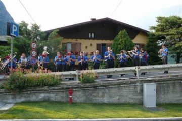 Posteggio La Guiaz - inaugurazione