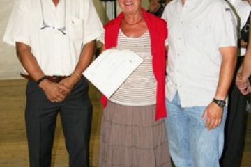 La remise des parchemins- 2009