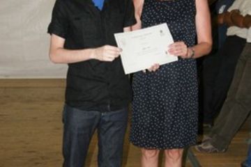 La remise des parchemins- 2009