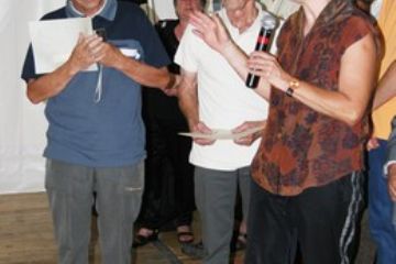 La remise des parchemins- 2009