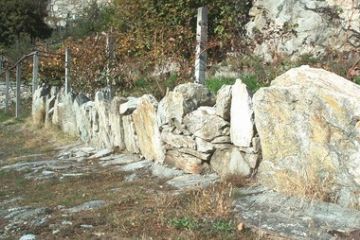 Strada militare particolare muri 