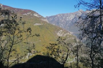 La vista panoramica dal canale